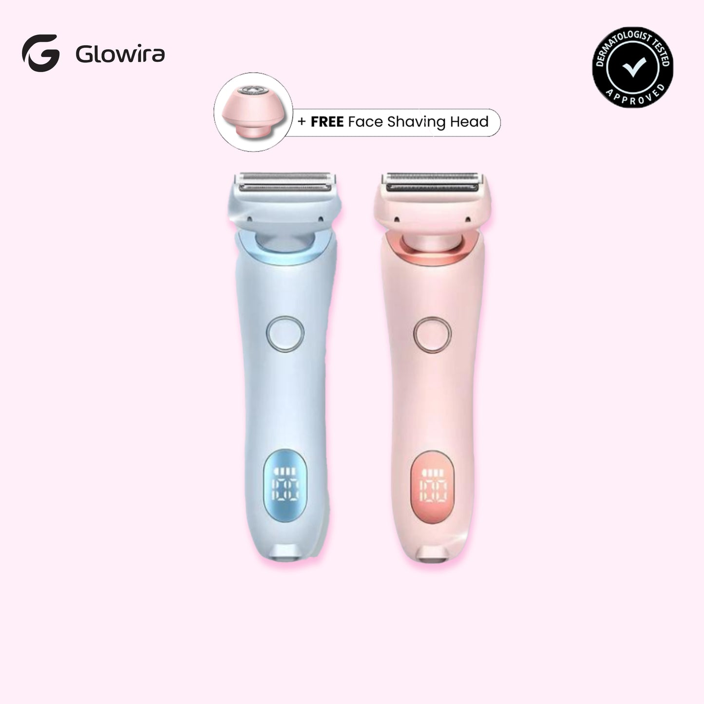 Glowira® 2-in-1 Electric Shaver