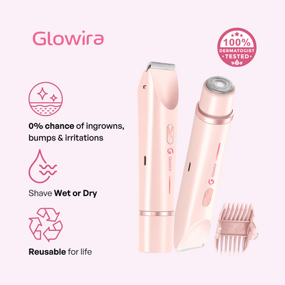 Glowira® 2-in-1 Bikini Shaver 2.0