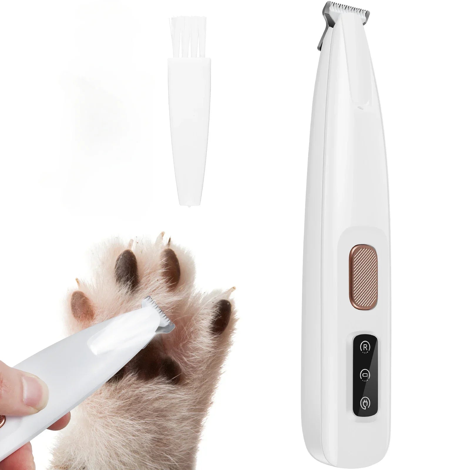 Pawfect Trim: LED Light Paw Trimmer for Precision & Comfort